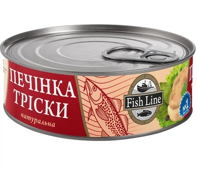 Печінка тріски Fish Line 230 г (4750162301298)