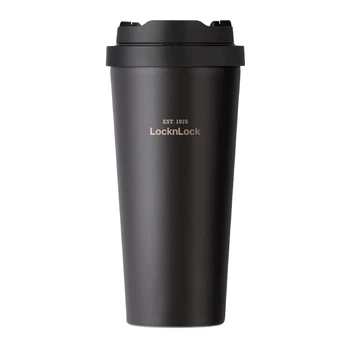Термокружка LOCK&LOCK с кнопкой 550 мл Black