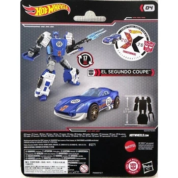 Машинка-трансформер Hasbro Transformers Hot Wheels El Segundo Coupe Figure (5010996368089)