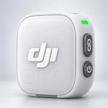 Микрофон беспроводной петличный DJI Mic Mini 2 Transmitter "Glaze White" Передатчик радиосистемы (CP.RN.00000531.01)