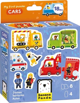 Puzzle Banana Panda Moje pierwsze puzzle Samochody (3695080)