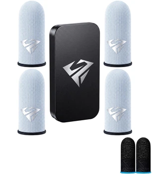 Игровые напальчники Shezi S3 из стекловолокна и чёрный кейс + пара напальчников