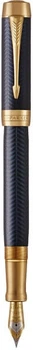 Пір'яна ручка Parker Duofold Prestige Blue Chevron GT F 96001 (3501179313696)