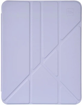 Etui z klapką do tabletu Apple iPad 11" A16 2025 / iPad 10,9" 10. generacji 2022 Tucano Bamboo Lilac (IPD1022BA-PP)