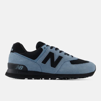 Мужские синие замшевые кроссовки New Balance 574 44,5 (10,5) 28,5 см (M5743KI)