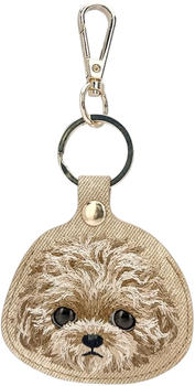 Чохол-брелок Nimmy для AirTag New Big Eyed Pet 2.0 Dog Brown (6971080311819)