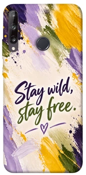 Чехол для Huawei P40 Lite E с принтом Stay wild