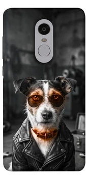 Чехол для Xiaomi Redmi Note 4X с принтом Jack rassel