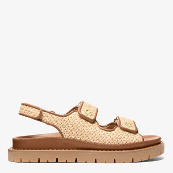 Женские сандалии Michael Kors Holland 946927835 37 (7US) 24.5 см Бежевые (1163361030)