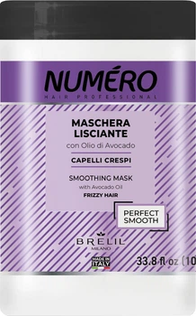 Разглаживающая маска для волос Brelil Numero Smoothing с маслом авокадо 1 л (8011935075157)