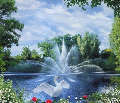 Фотообои Восторг бумага ArtDecor 242x201 см