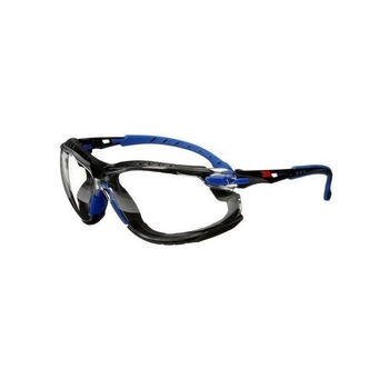 Захисні окуляри тактичні трансформери 3M Solus Clear + обтюратор 2 в 1 (12650)