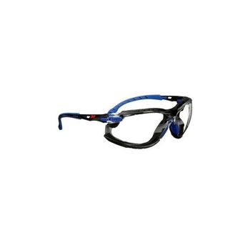 Захисні окуляри тактичні трансформери 3M Solus Clear + обтюратор 2 в 1 (12650)
