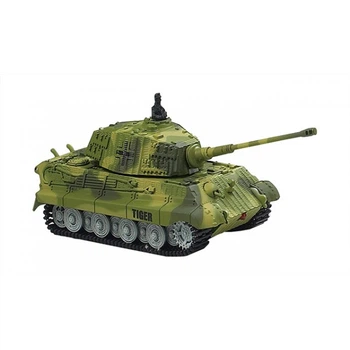Танк микро р/у 1:72 King Tiger со звуком (зеленый, 27MHz) (GWT2203-1)