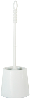 Ёршик для унитаза ZAMBAK PLASTIK Ipek 35x10 см белый (ZP84028/W)