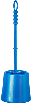 Ёршик для унитаза ZAMBAK PLASTIK Ipek 35x10 см голубой (ZP84028/LBl)