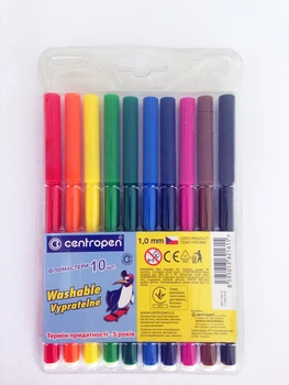 Фломастеры Centropen 10 цветов