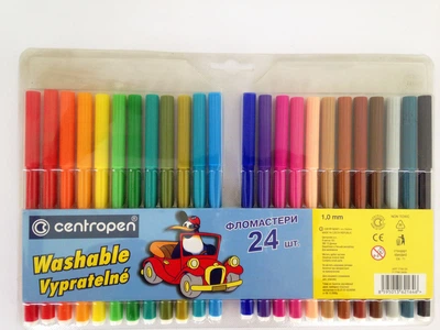 Фломастеры Centropen 24 цвета