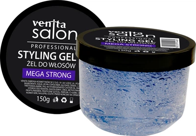 Гель стилизирующий Venita Salon Mega strong для волос 150 г (5902101514484)