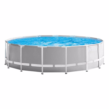 Круглий каркасний басейн Intex 26726 (457 x 122 см) Prism Frame Pool