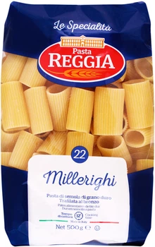 Макароны Pasta Reggia 22 Millerighe - Трубочки 500 г (8008857400228)