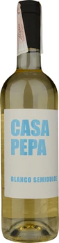 Вино Casa Pepa біле напівсолодке 0.75 л 11.5% (8437020831581)