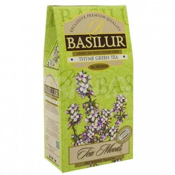 Зелений чай Basilur Чебрець картон 75 г