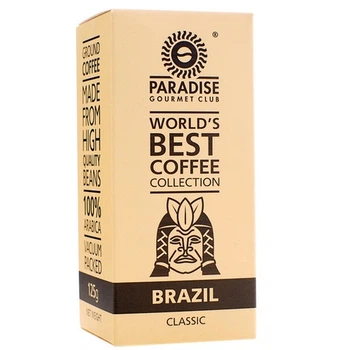 Кофе Paradise Бразилия Сантос молотый 125 г