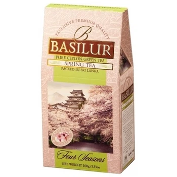 Зелений чай Basilur Весняний 100 г картон