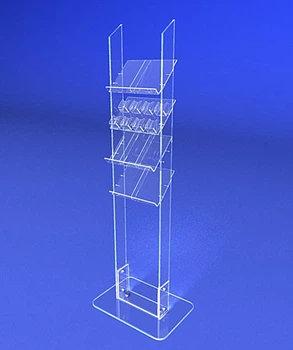 Напольная стойка для рекламы PlasticMarket комбинированная (ST-11)