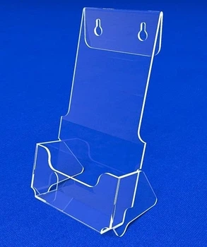Буклетница под еврофлаер PlasticMarket настольно-навесная (PP-29-2)