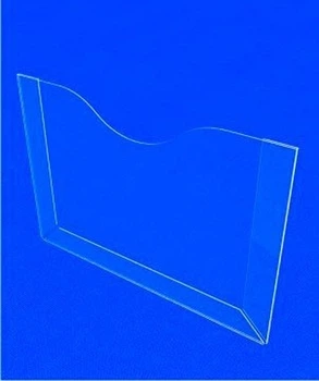 Карман навесной А5 PlasticMarket плоский горизонтальный 215х150 мм (PP-105)