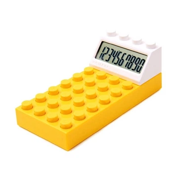 Калькулятор "LEGO" желтый