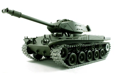 Танк р/у 1:16 Heng Long Bulldog M41A3 с пневмопушкой и дымом (HL3839-1)