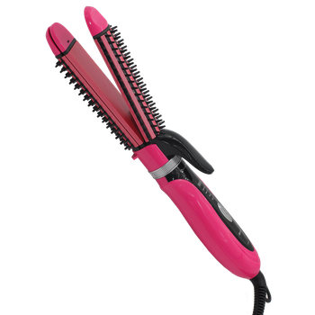 Многофункциональная плойка утюжок для волос 3в1 Gemei GM-2922 Fuchsia (2_002465)