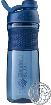 Спортивная бутылка-шейкер BlenderBottle SportMixer с шариком Twist 820 мл Синяя (Twist 28oz Navy)
