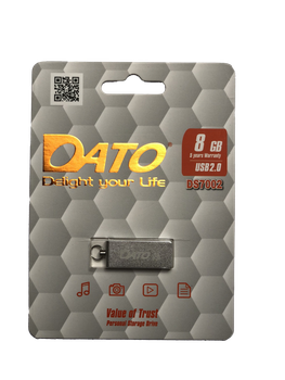 Флеш-накопичувач DATO USB 2.0 DS7016 8Gb silver (DS7016S-08G)