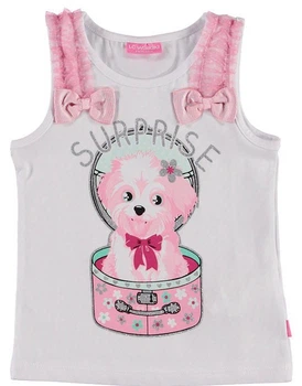 Майка LC Waikiki 116 см Белая (T-shirt girl -114-1)