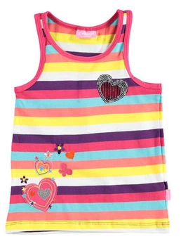 Майка LC Waikiki 110 см Разноцветная (T-shirt girl -120-1)