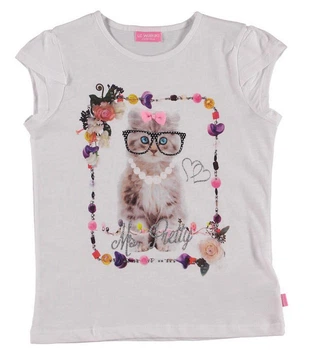 Футболка LC Waikiki 110 см Біла (T-shirt girl -083-1)
