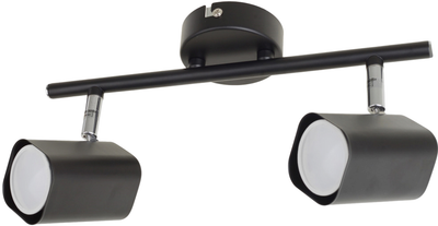 Светильник спотовый Brille HTL-213/2 GU10 BK (29-237)