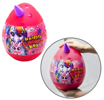 Игрушка-сюрприз Unicorn Surprise Box, укр (малиновый) Dankotoys USB-01-01U