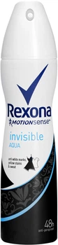 Antyperspirant w sprayu Rexona Invisible Aqua 150 ml (8712561844482)
