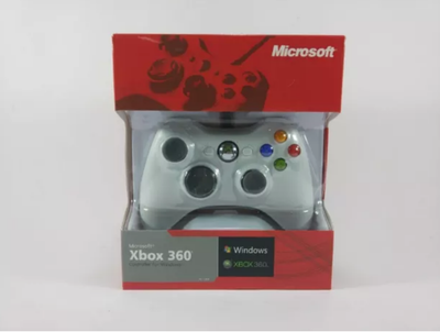 Проводной геймпад Microsoft Xbox U360 Белый