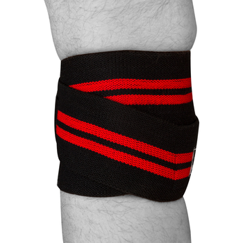 Бинти для колін PowerPlay 2509 Чорно-Червоні (FO83PP_2509_Black/Red)