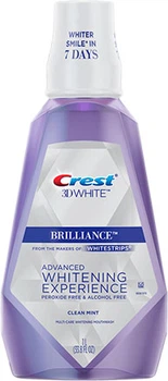 Ополіскувач для ротової порожнини Crest MWash 3D White Brilliance Advanced Whitening Experience 1 л (037000735076)