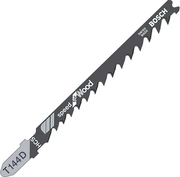 Пилка для лобзика Bosch по дереву T144D, 4-5,2100 мм, 5 шт (2608630040)