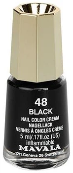 Lakier do paznokci Mavala 048 Czarny 5 ml (7618900910485)