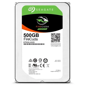 Жесткий диск 2.5' 500Gb Seagate FireCuda SSHD SATA3 128Mb 5400 rpm ST500LX025 (153444)