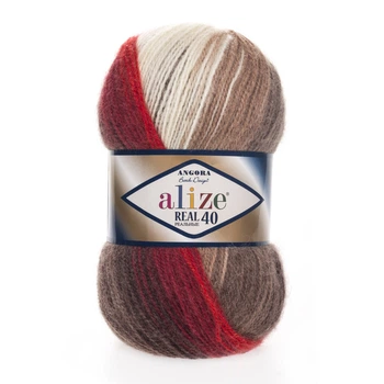Пряжа для ручного вязания AlizeANGORA REAL 40 BATİK -4574